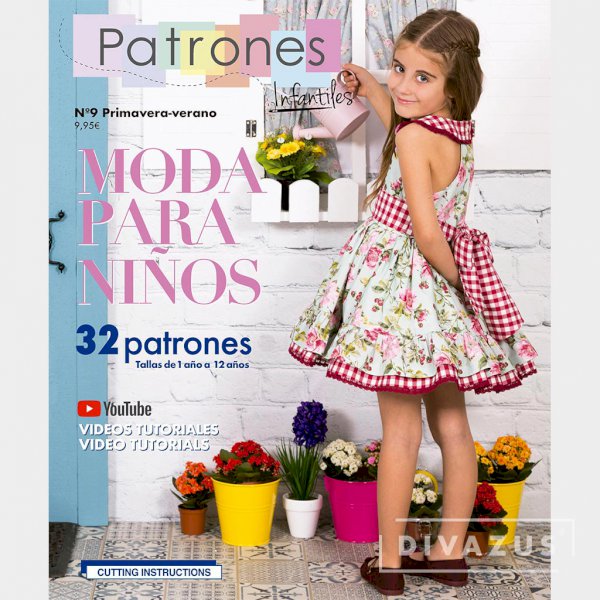 Patrones Mujer Nº9 - Revista de patrones para niños, en español · Divazus